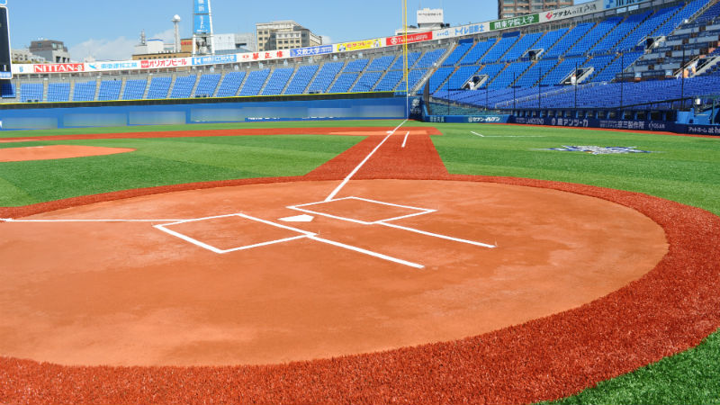 ついに“横浜ブルー”一色になった横浜スタジアム! 内野エリアには防球ネットも
