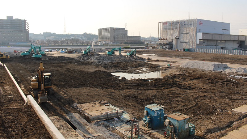 鶴見川と国道1号線が交わる場所の東洋製罐工場跡地。解体の理由と今後の利用は?
