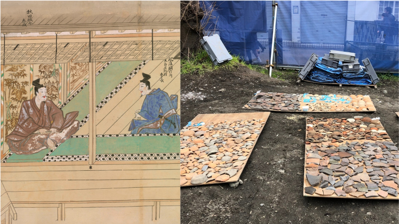 鎌倉小町通りの遺跡発掘現場!鎌倉武士の生活とは?