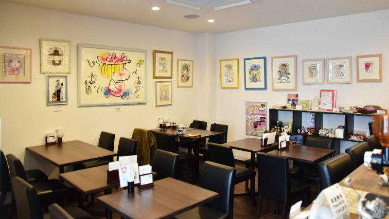 水森亜土さんの無料美術館!? 戸塚の「cafe kotti」に潜入!