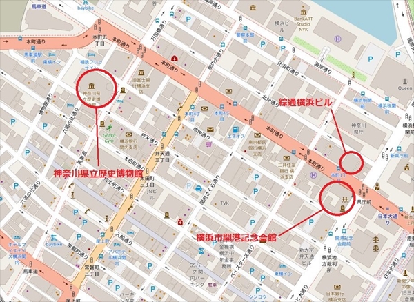 中華街駐車場の紋章